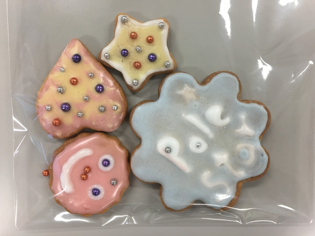 施設の子どもたちと作ったクッキー
