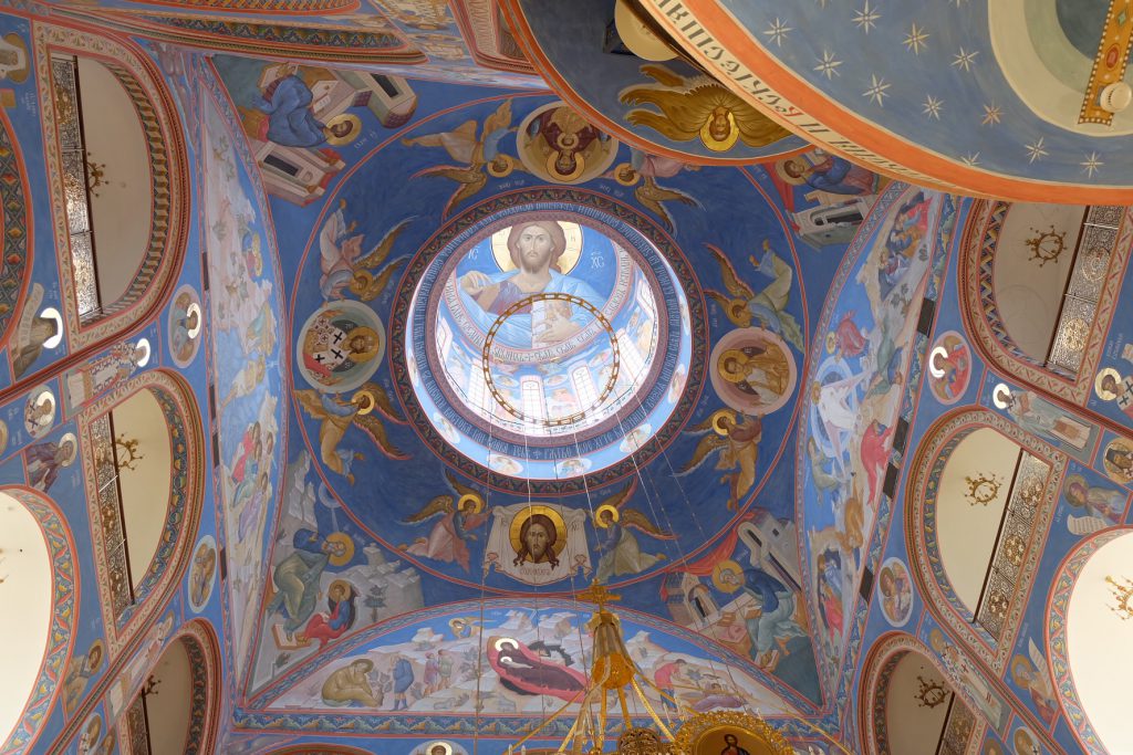 樺太のロシア正教会の綺麗な内装