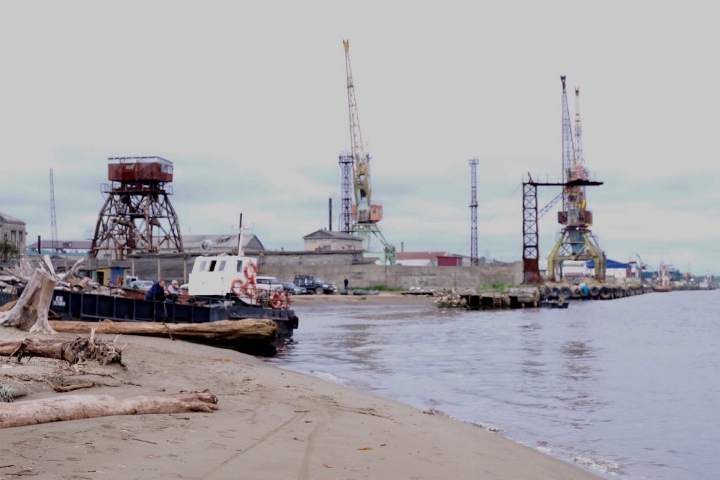 ポロナイスクのポロナイ川