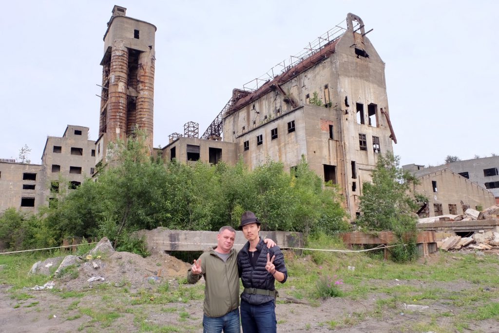 ポロナイスクの王子製紙工場跡