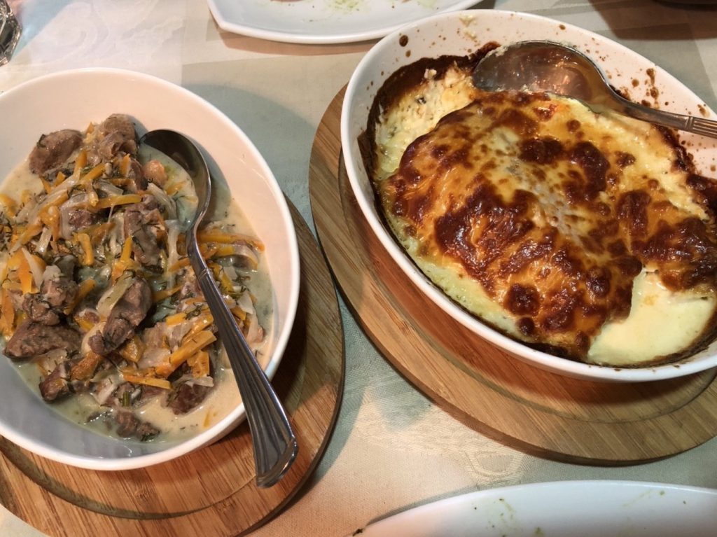 Chernaya Koshkaの料理